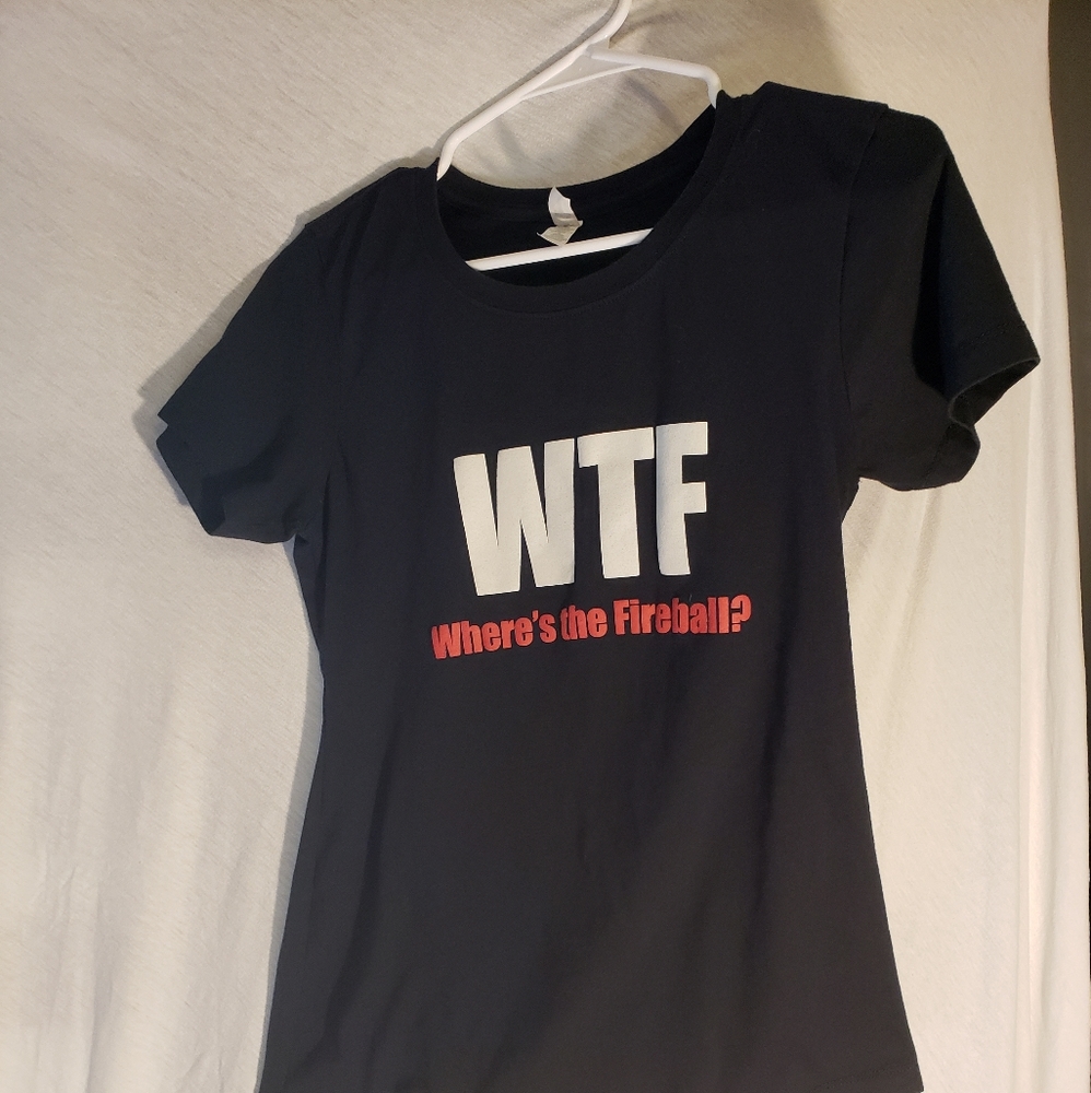WTF. Where's the fireball shirt.